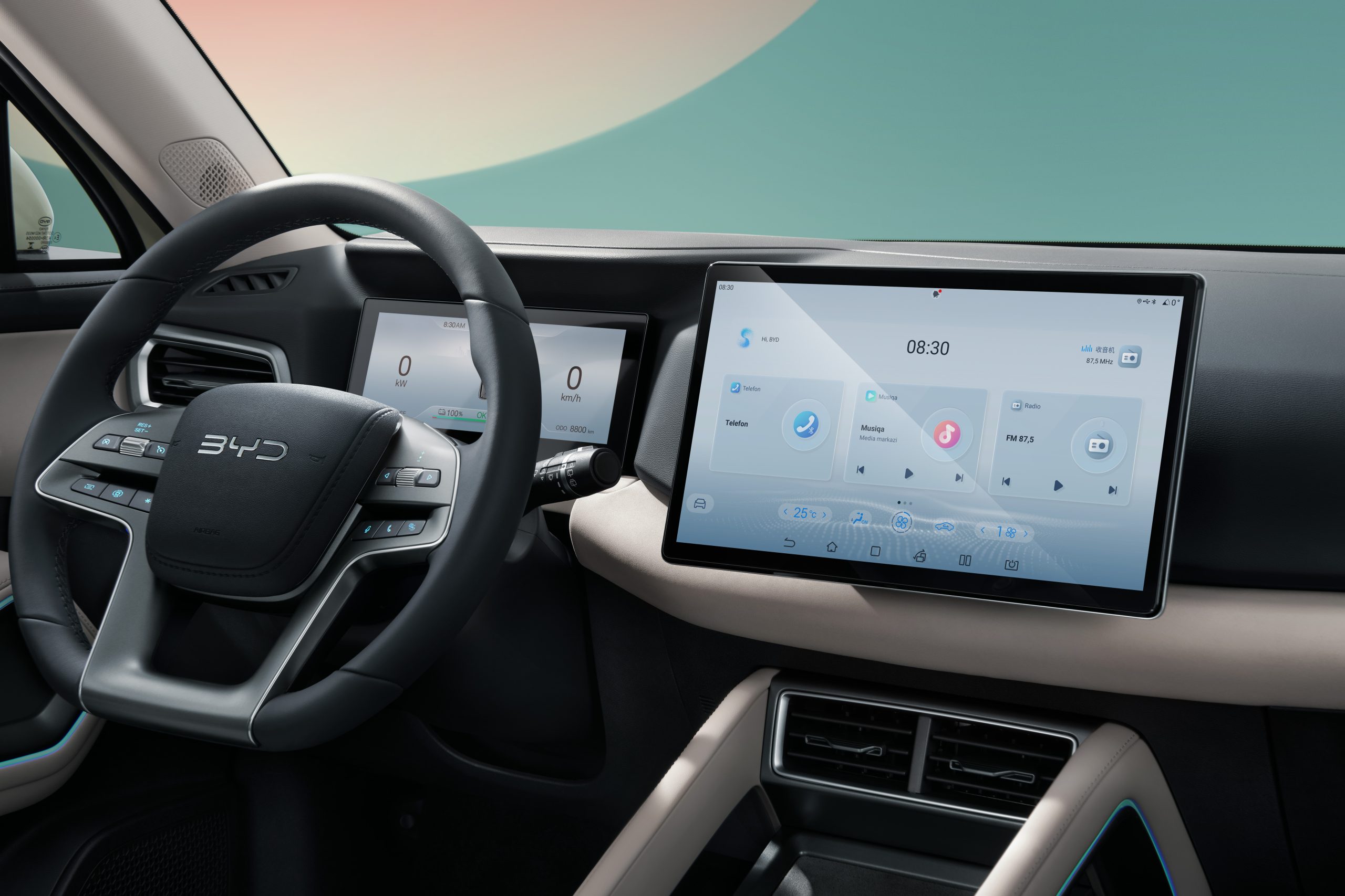 nội thất xe BYD ATTO 2